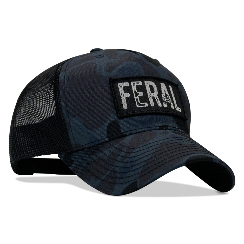Feral Vintaged Patch Snapback Hat