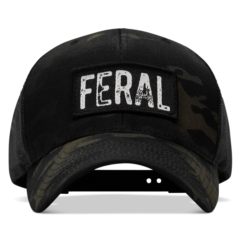 Feral Vintaged Patch Snapback Hat