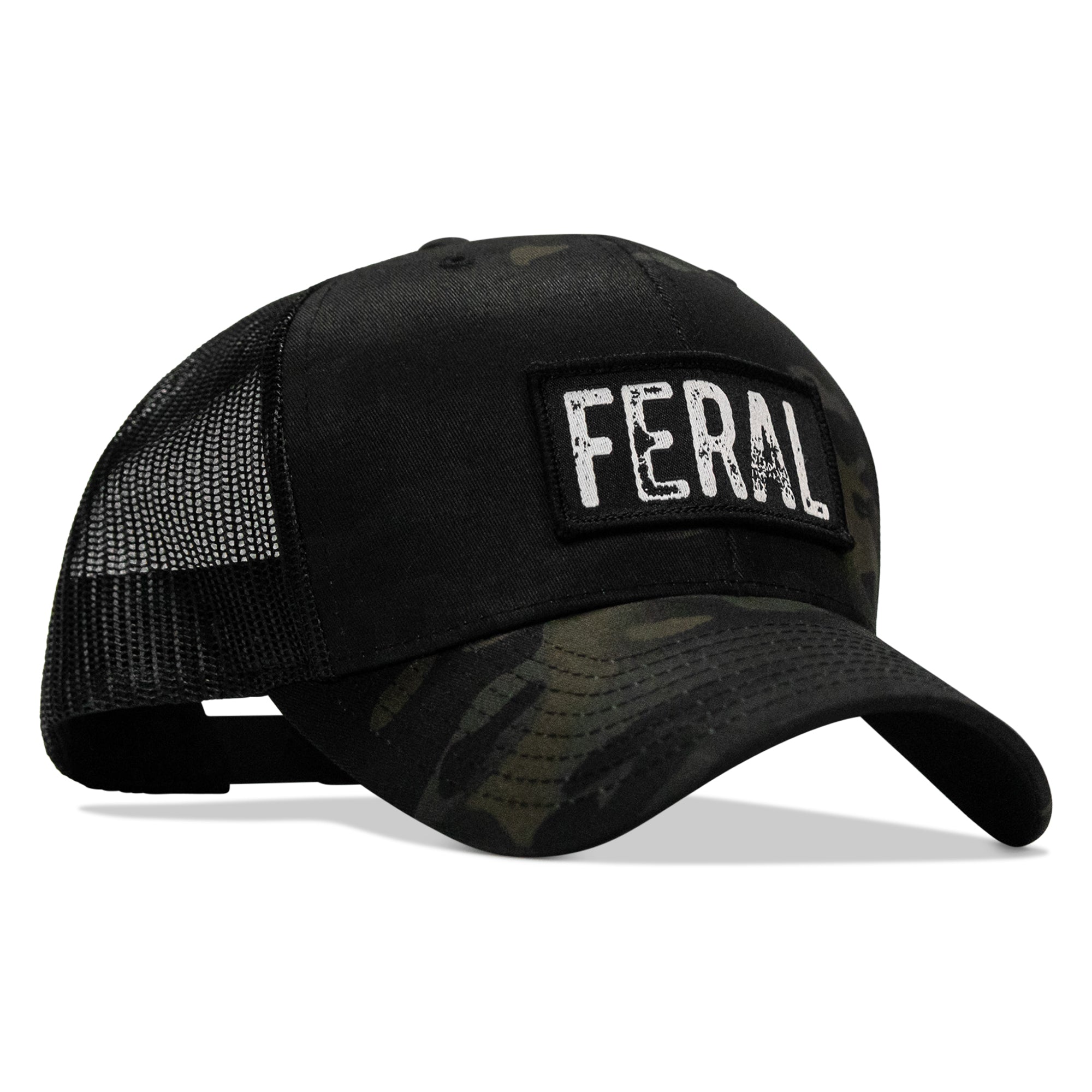 Feral Vintaged Patch Snapback Hat
