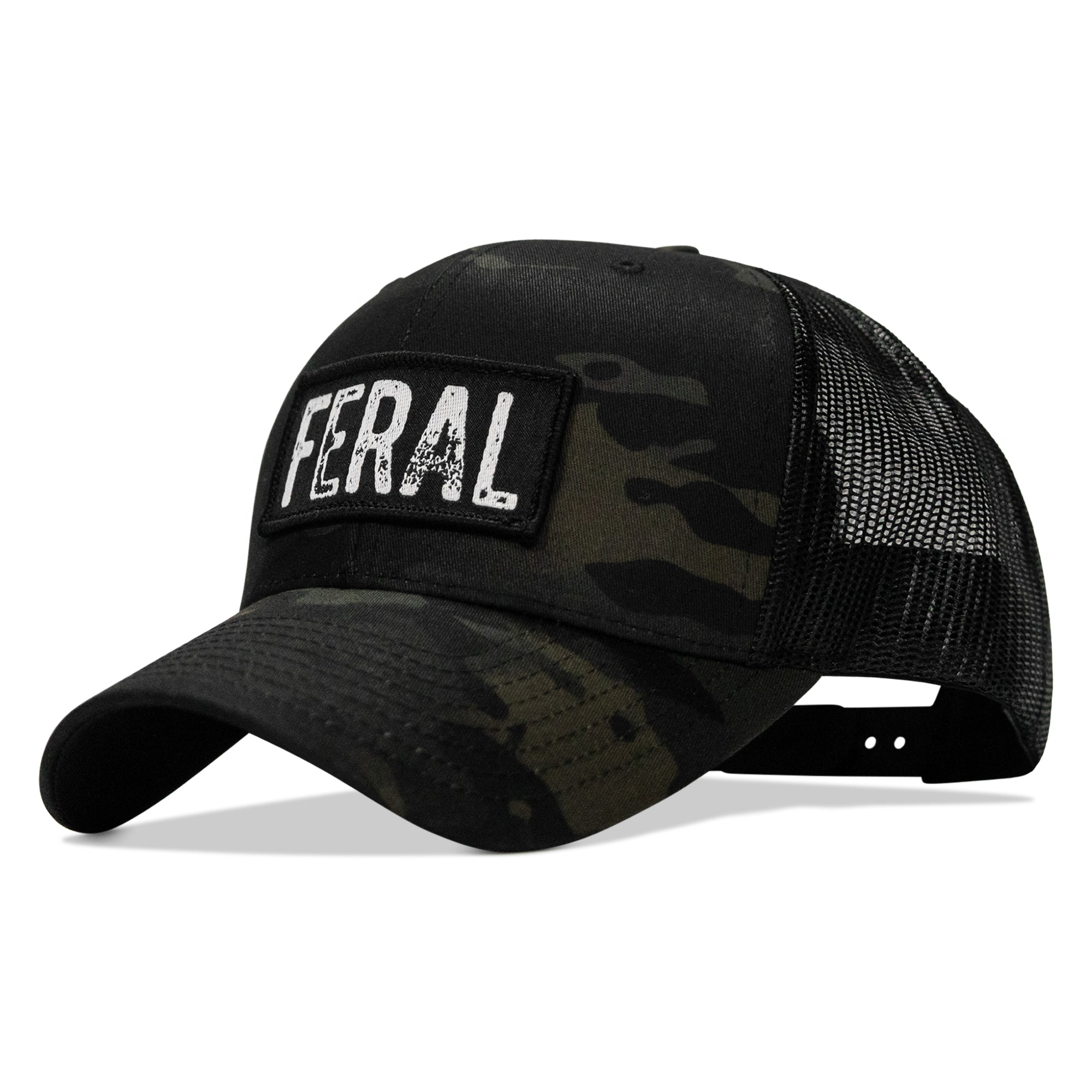 Feral Vintaged Patch Snapback Hat