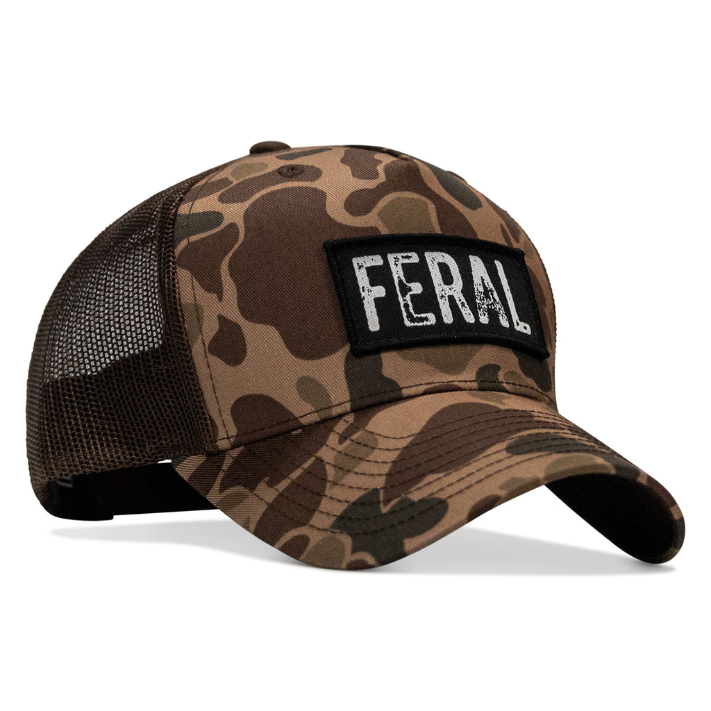 Feral Vintaged Patch Snapback Hat