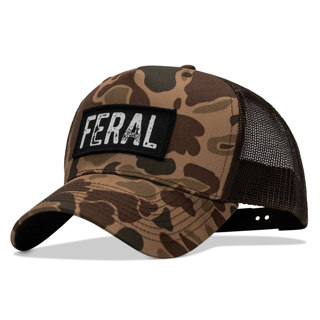 Feral Vintaged Patch Snapback Hat