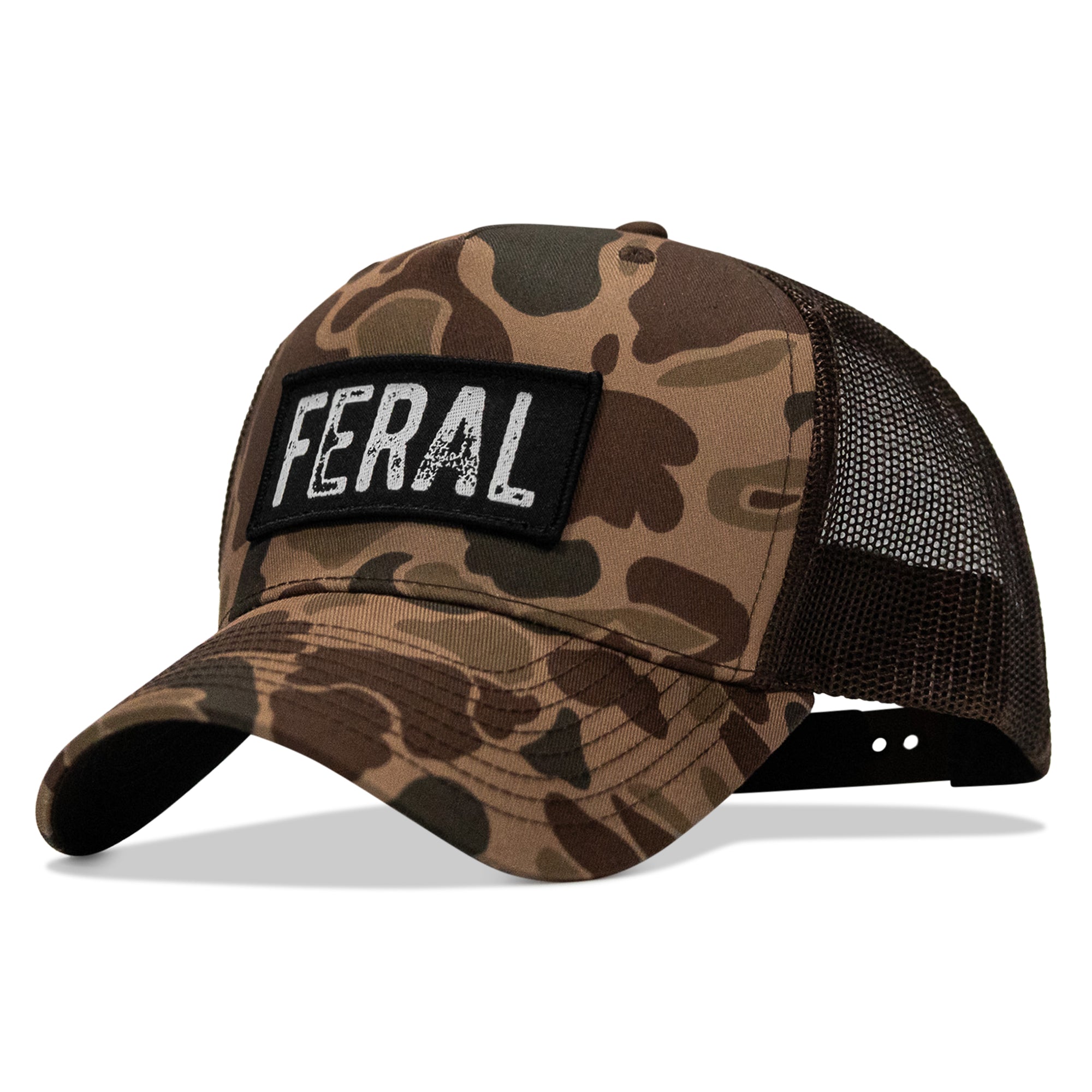 Feral Vintaged Patch Snapback Hat
