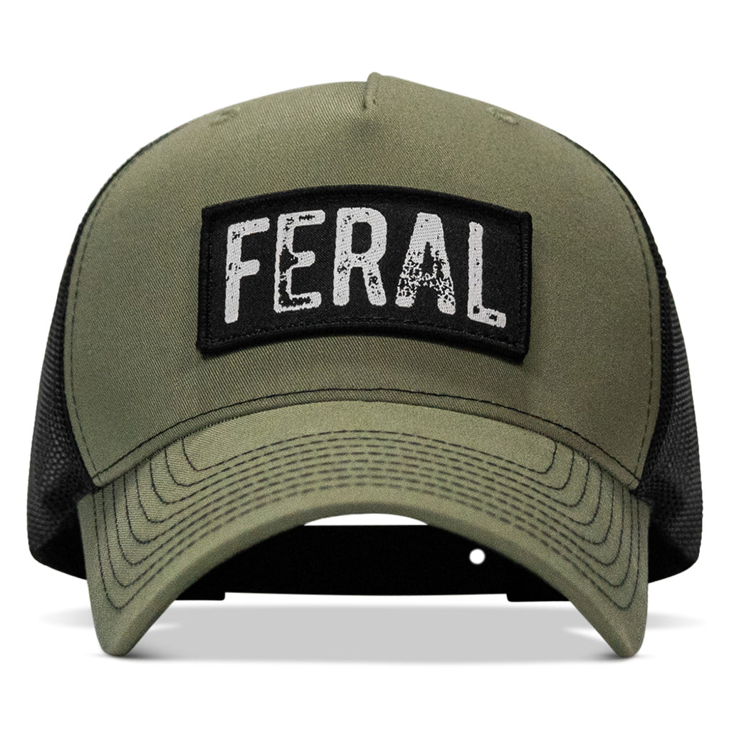 Feral Vintaged Patch Snapback Hat
