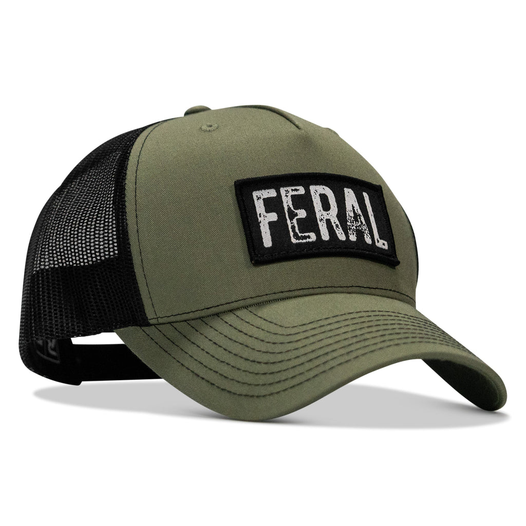 Feral Vintaged Patch Snapback Hat