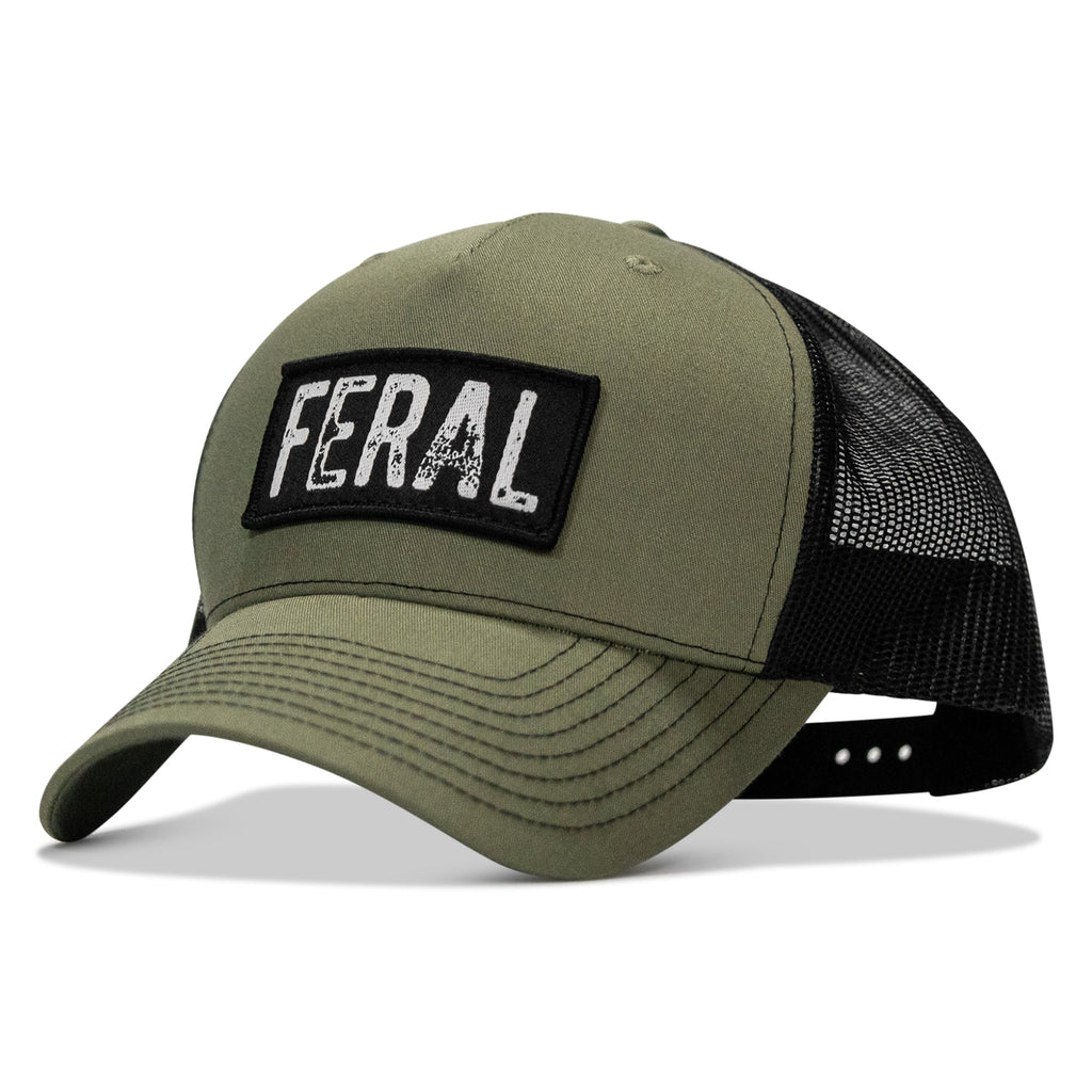 Feral Vintaged Patch Snapback Hat