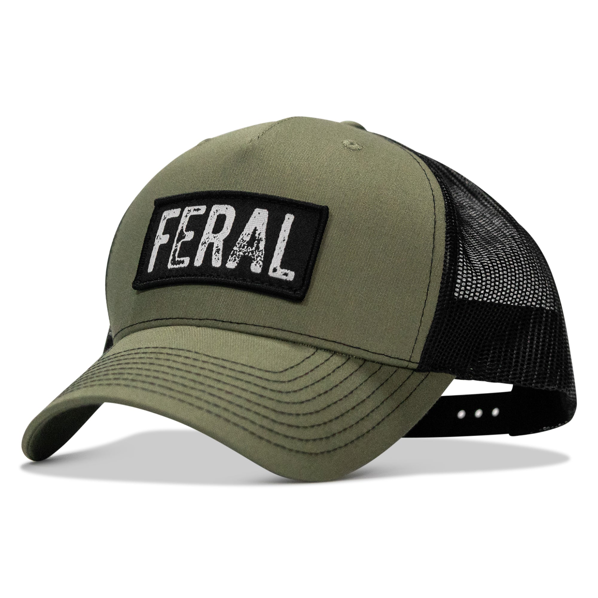 Feral Vintaged Patch Snapback Hat