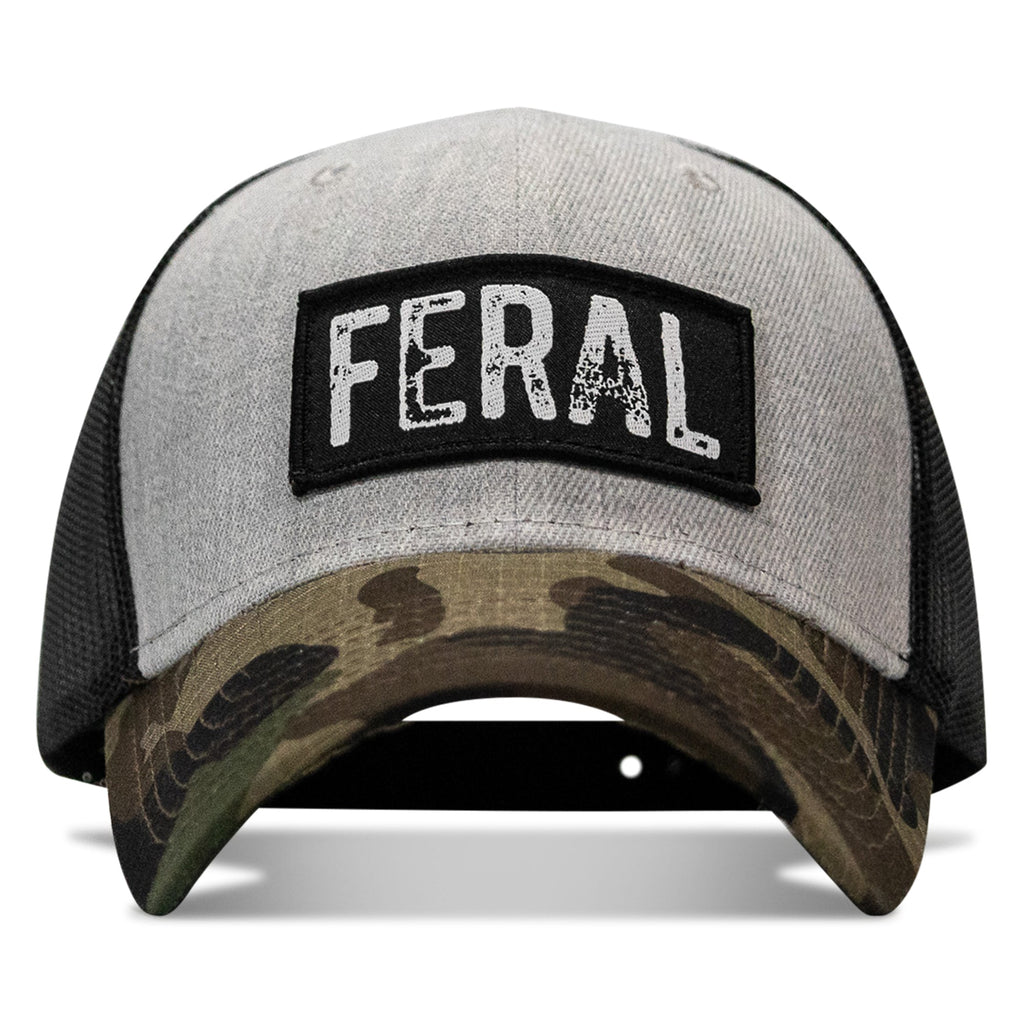 Feral Vintaged Patch Snapback Hat