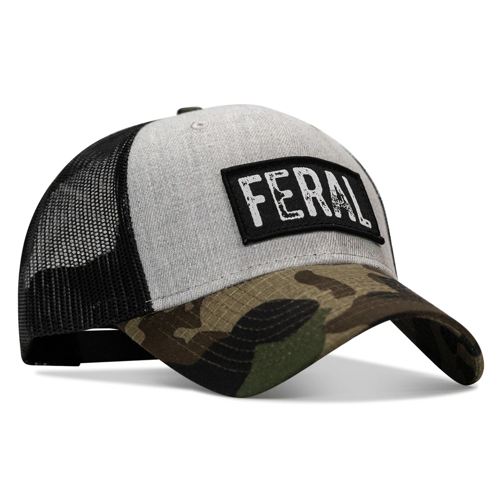 Feral Vintaged Patch Snapback Hat