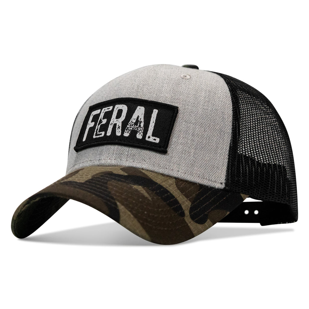 Feral Vintaged Patch Snapback Hat