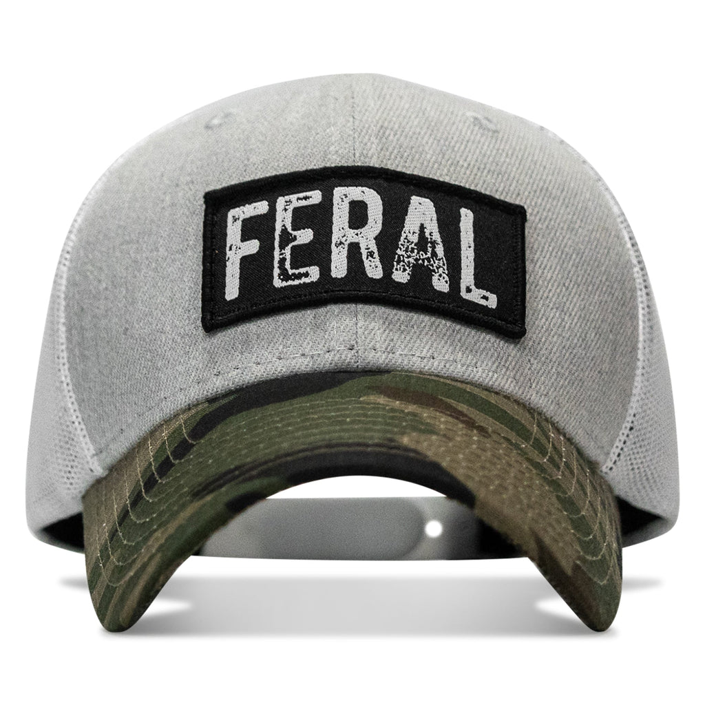 Feral Vintaged Patch Snapback Hat