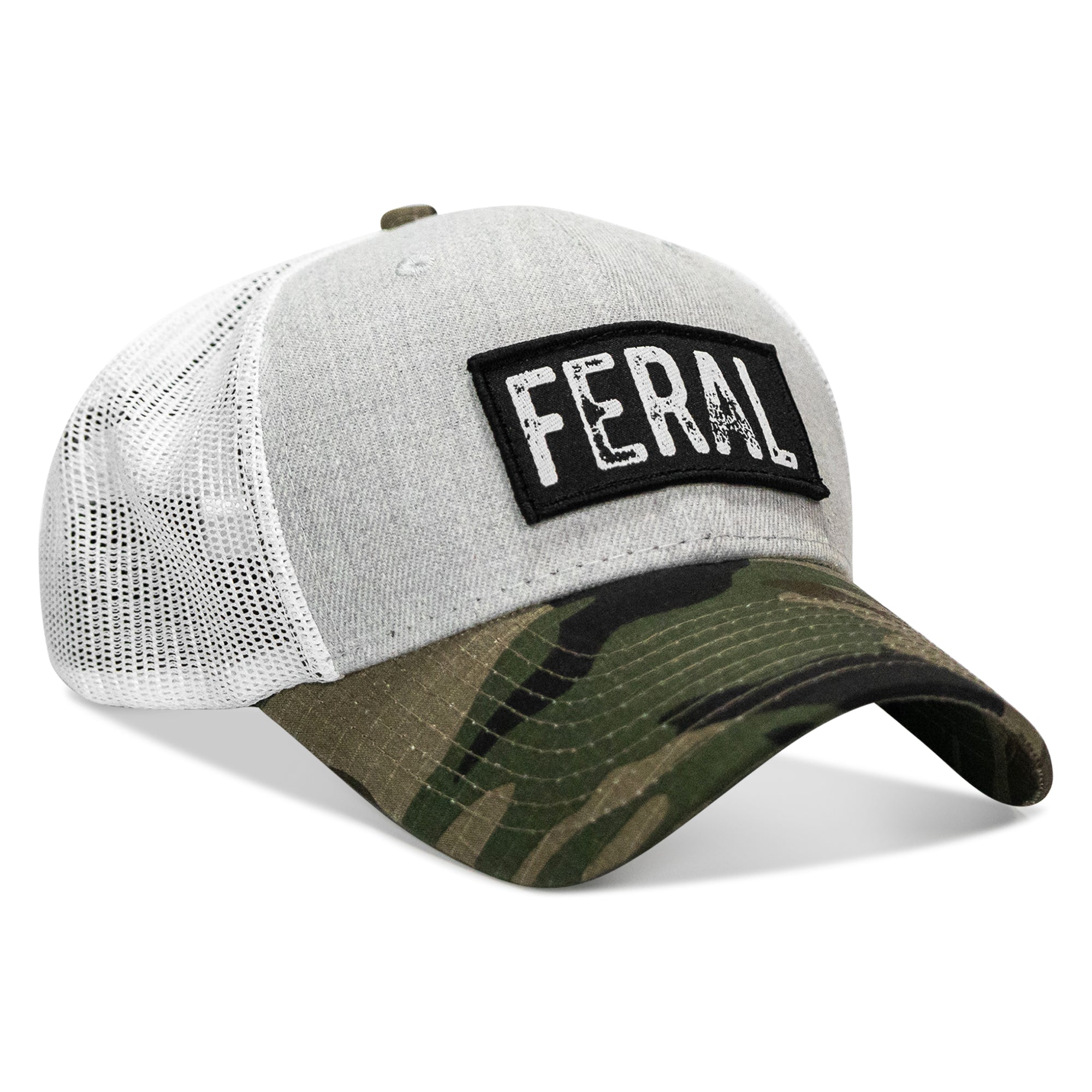 Feral Vintaged Patch Snapback Hat