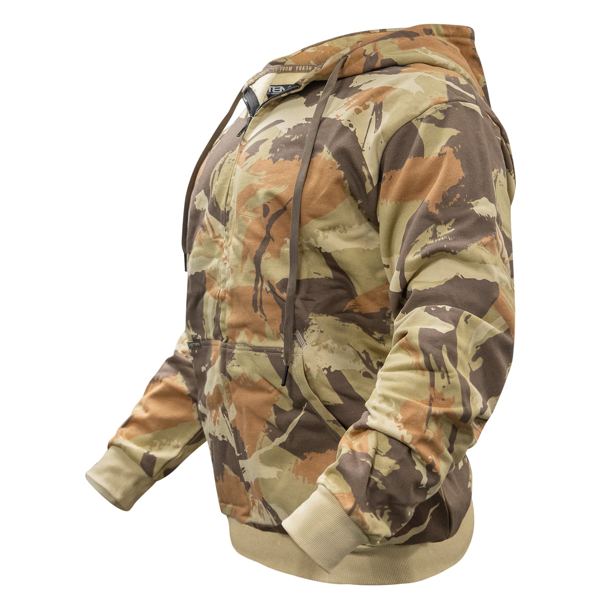 Men's Fleece Lined Zip Up Hoodie