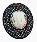 TG Black Hard Hat Sun Shade Visor – Water-Resistant Worksite Visor for Full Brim & Kask Hard Hats