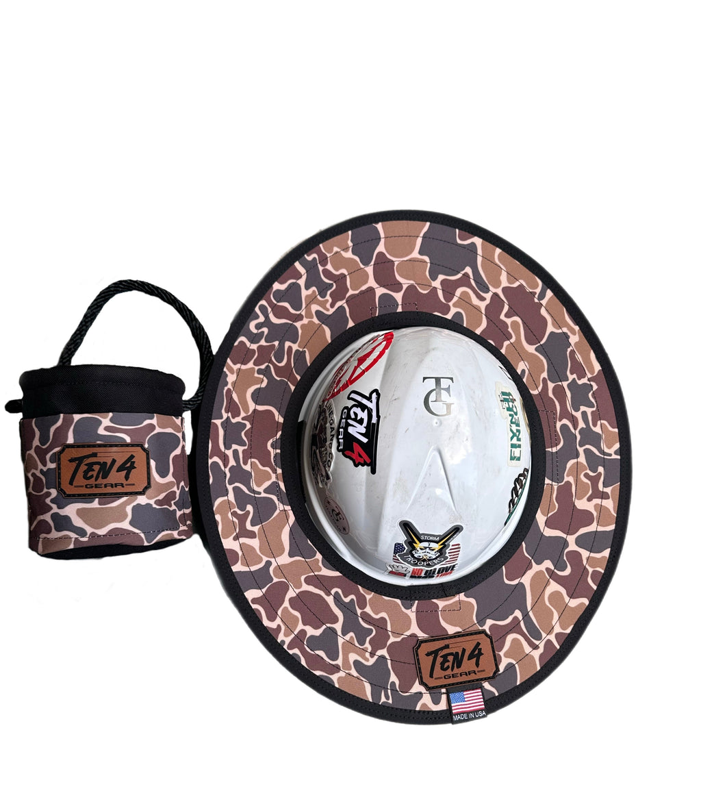 Duck Camo - Hard Hat Sun Shade Visor