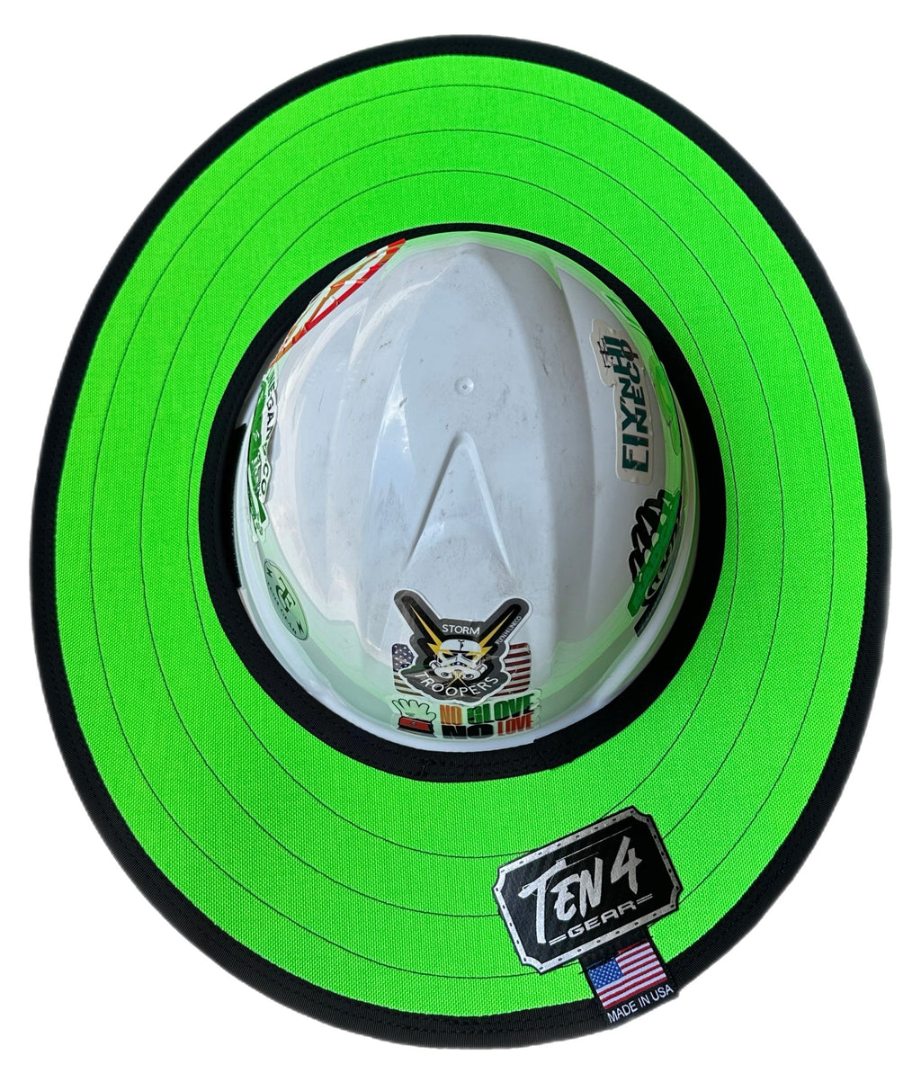 Electric Lime⚡️- Hard Hat Sun Shade Visor