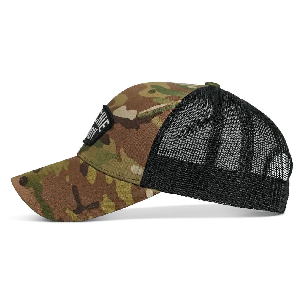 Hoochie Daddy Arched Patch Snapback Hat