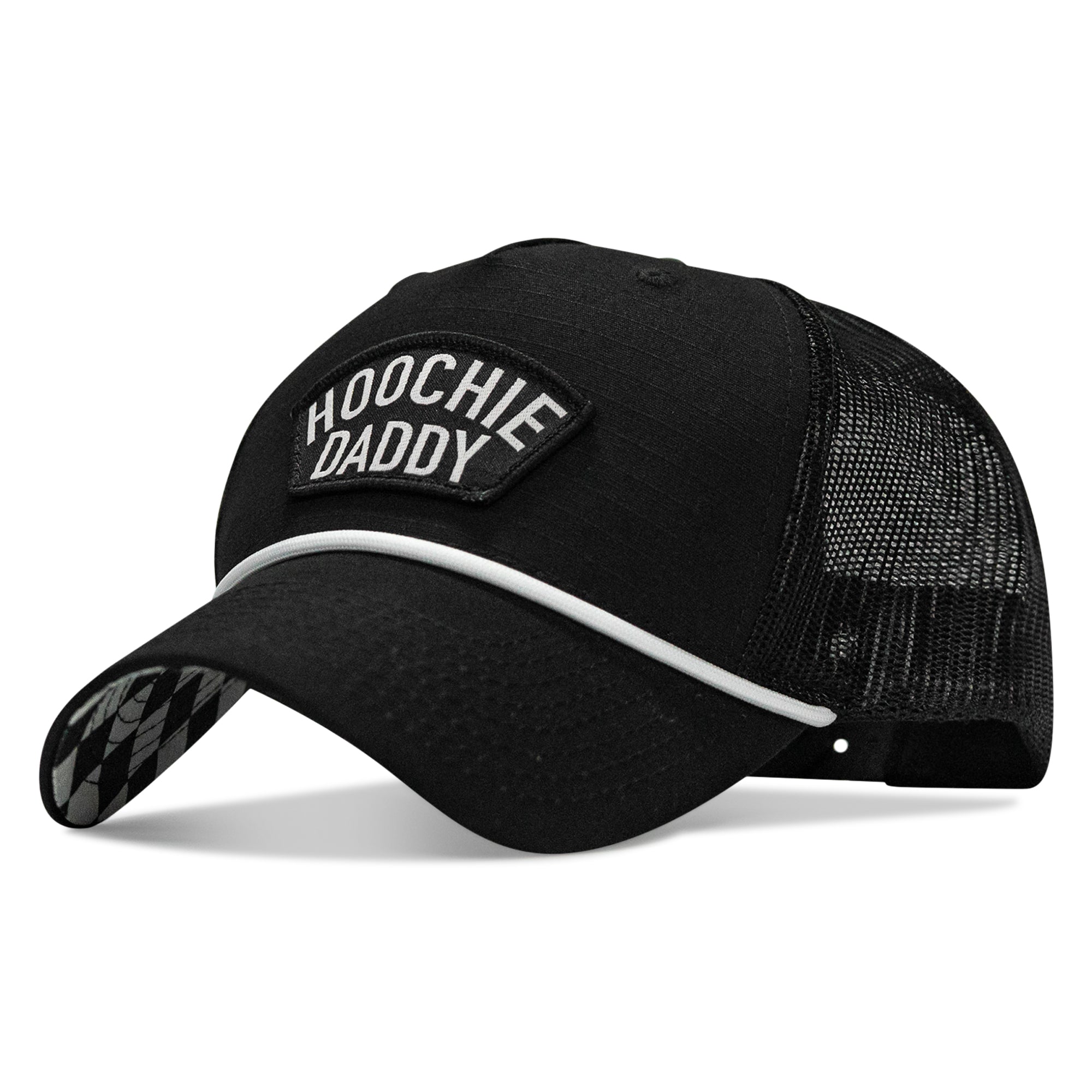 Hoochie Daddy Arched Patch Rope Snapback Hat