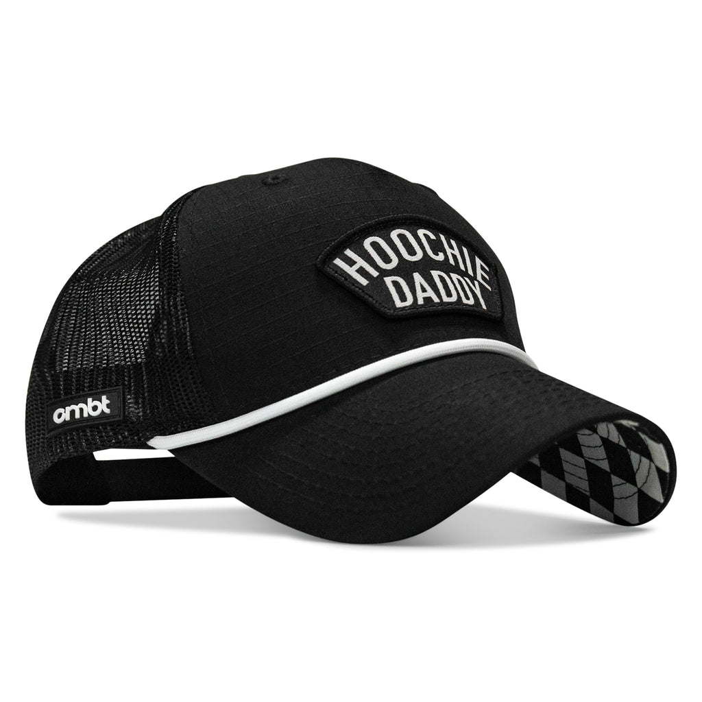 Hoochie Daddy Arched Patch Rope Snapback Hat