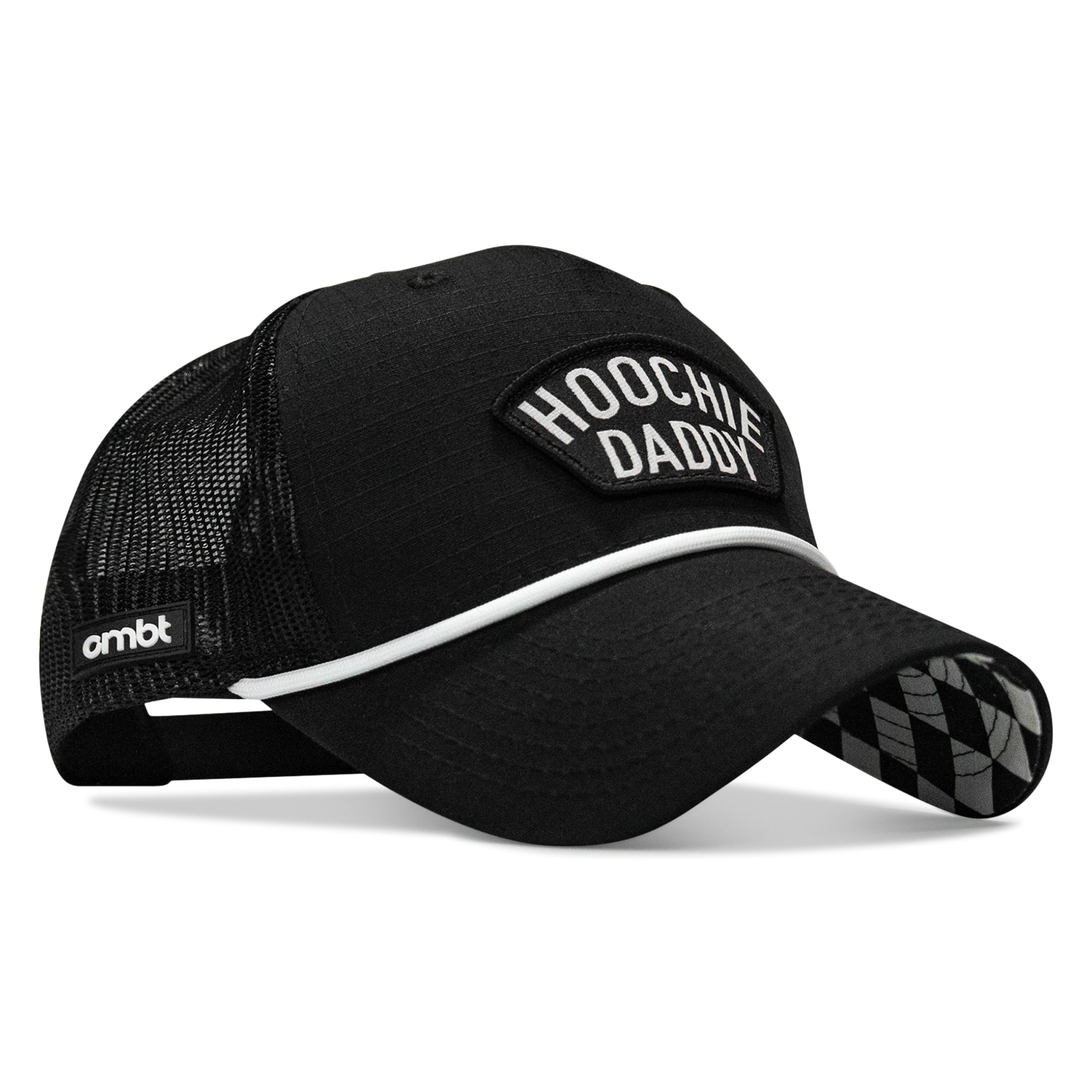 Hoochie Daddy Arched Patch Rope Snapback Hat