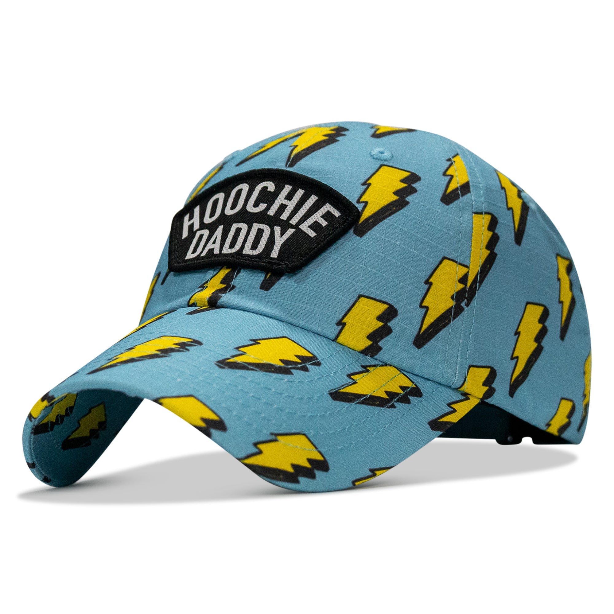 Hoochie Daddy Arched Patch Tactical Ripstop Mesh Snapback Hat