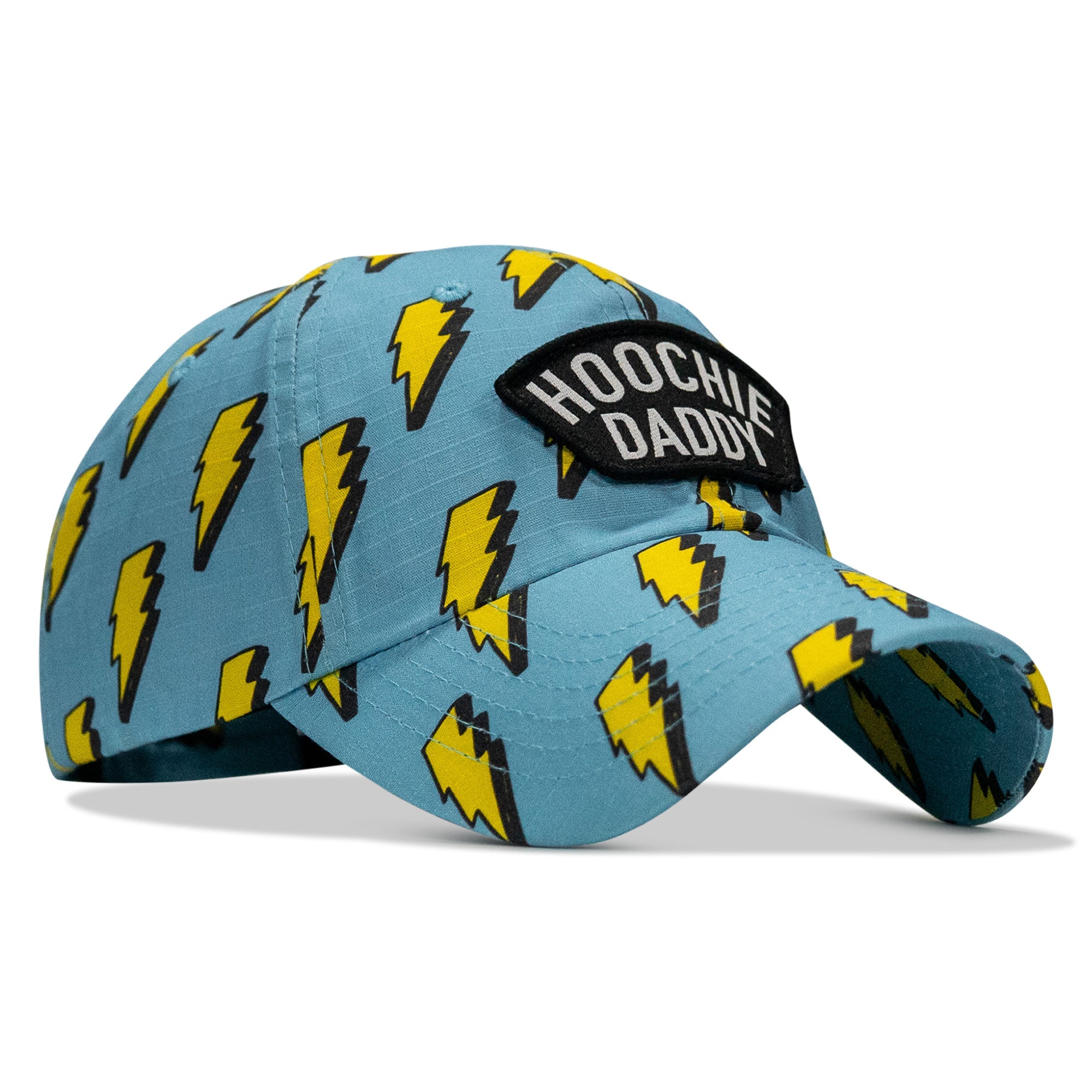 Hoochie Daddy Arched Patch Tactical Ripstop Mesh Snapback Hat