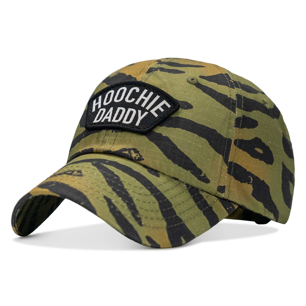 Hoochie Daddy Arched Patch Tactical Ripstop Mesh Snapback Hat