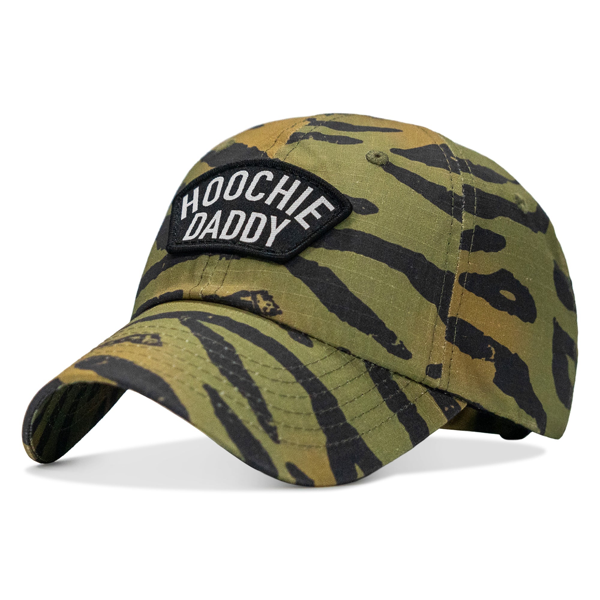 Hoochie Daddy Arched Patch Tactical Ripstop Mesh Snapback Hat