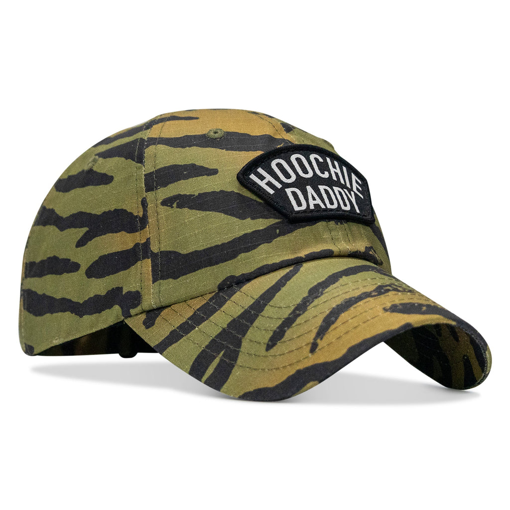 Hoochie Daddy Arched Patch Tactical Ripstop Mesh Snapback Hat