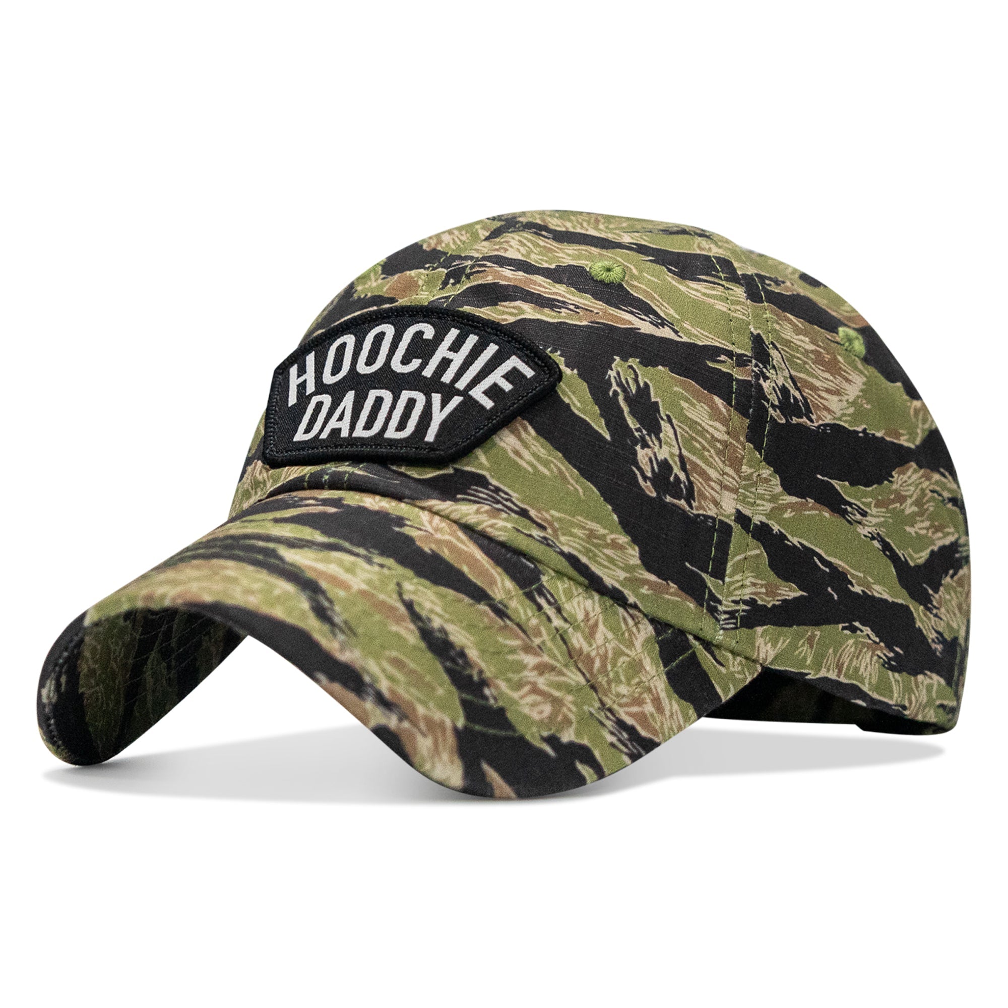 Hoochie Daddy Arched Patch Tactical Ripstop Mesh Snapback Hat