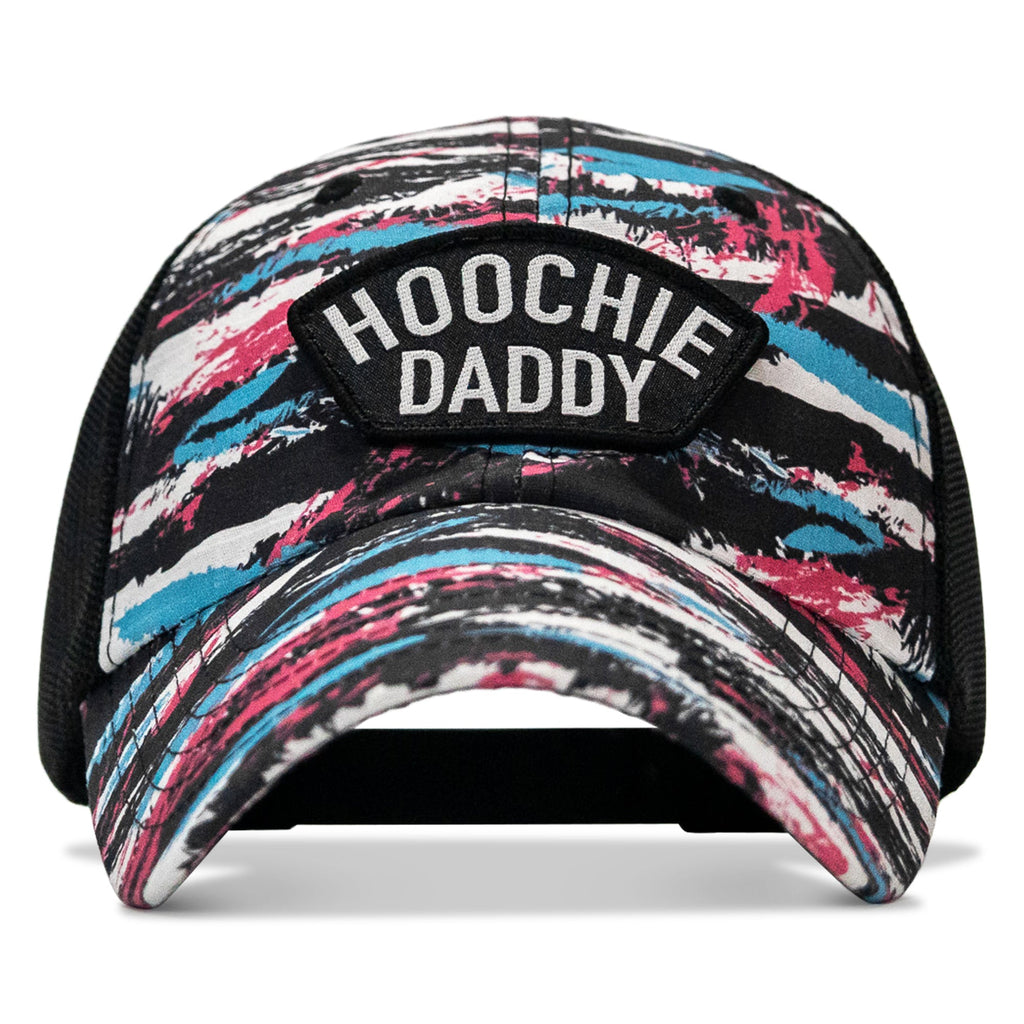 Hoochie Daddy Arched Patch Tactical Ripstop Mesh Snapback Hat