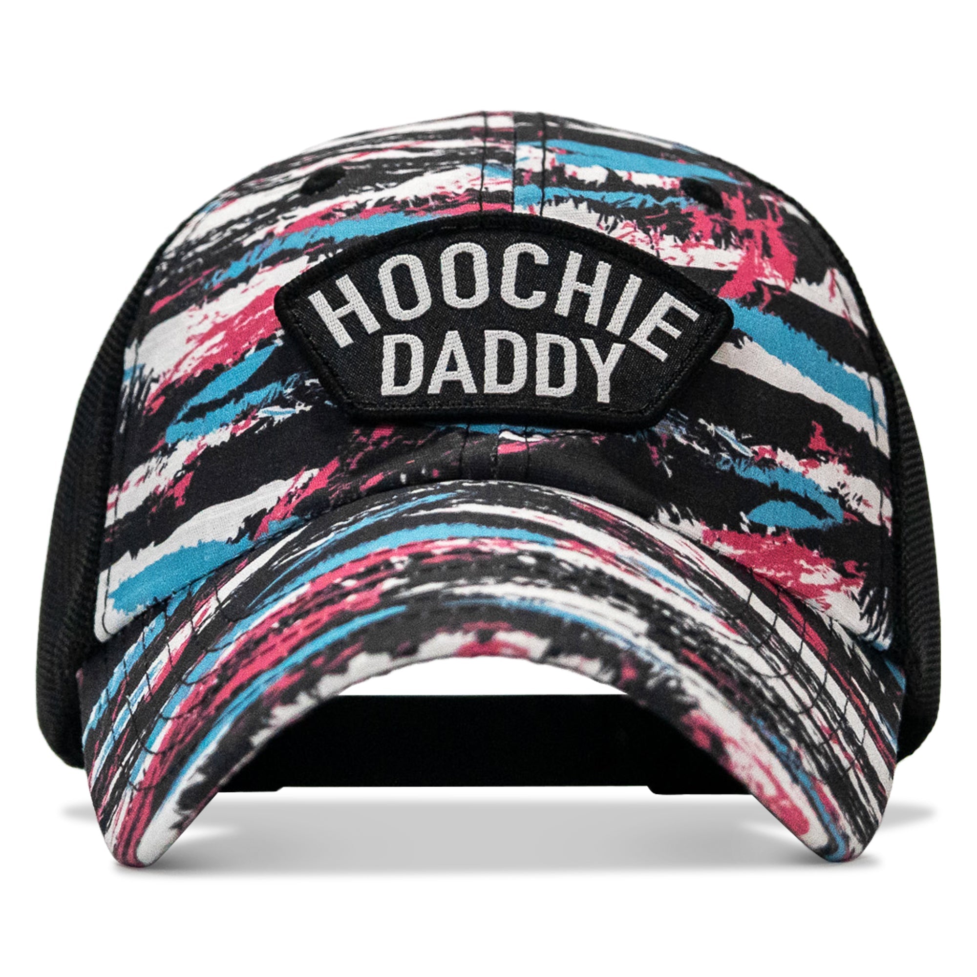 Hoochie Daddy Arched Patch Tactical Ripstop Mesh Snapback Hat