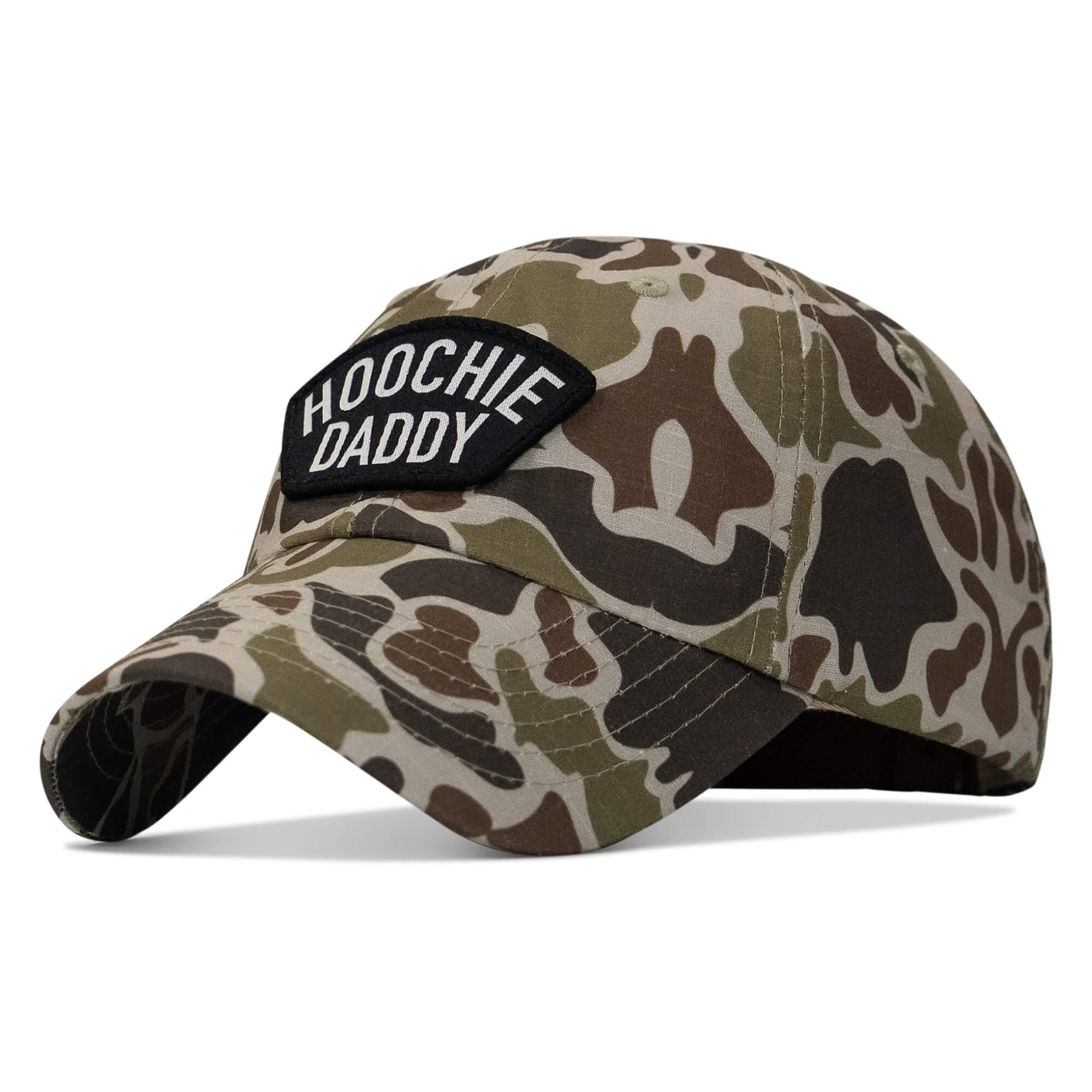 Hoochie Daddy Arched Patch Tactical Ripstop Mesh Snapback Hat