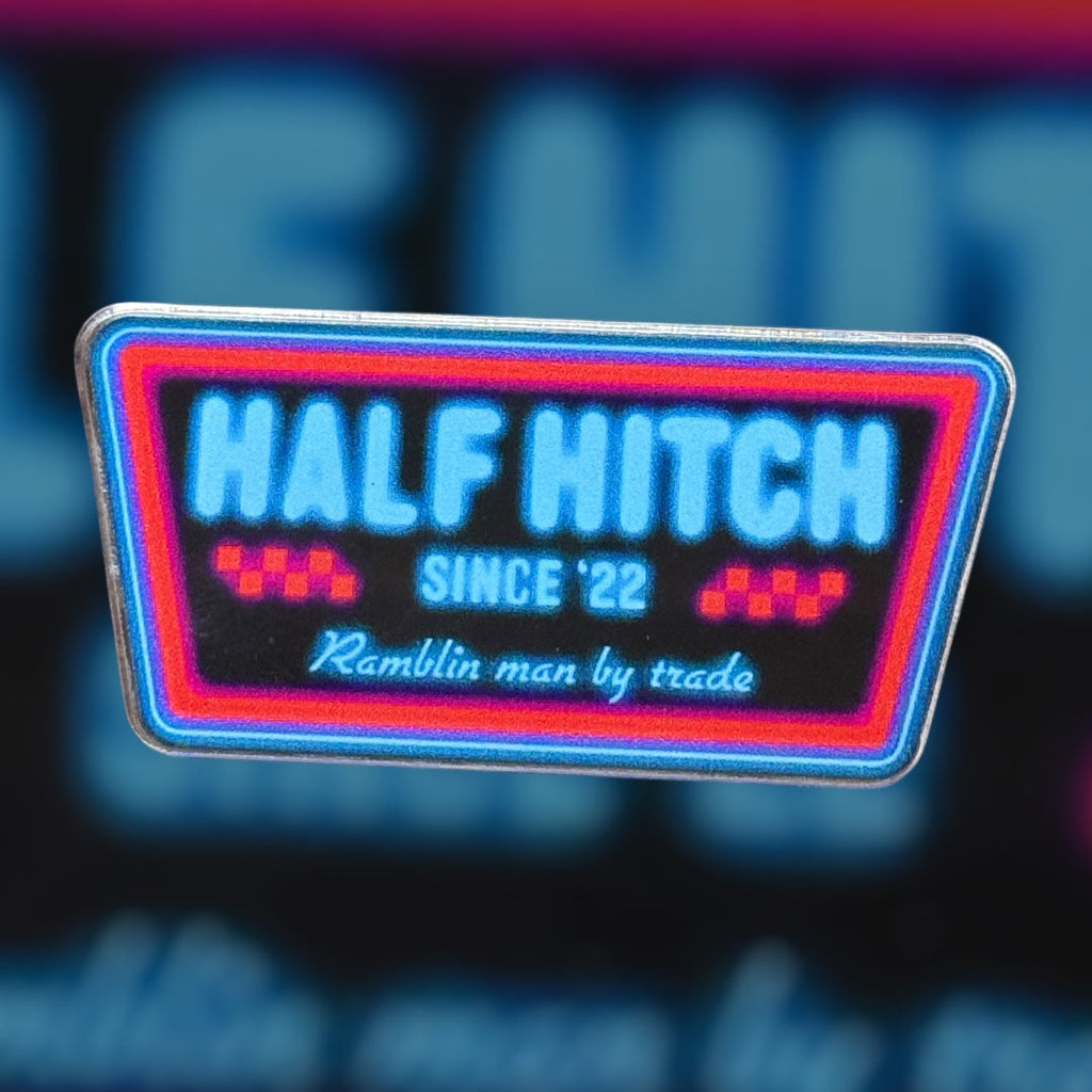 Neon Half Hitch Magnet