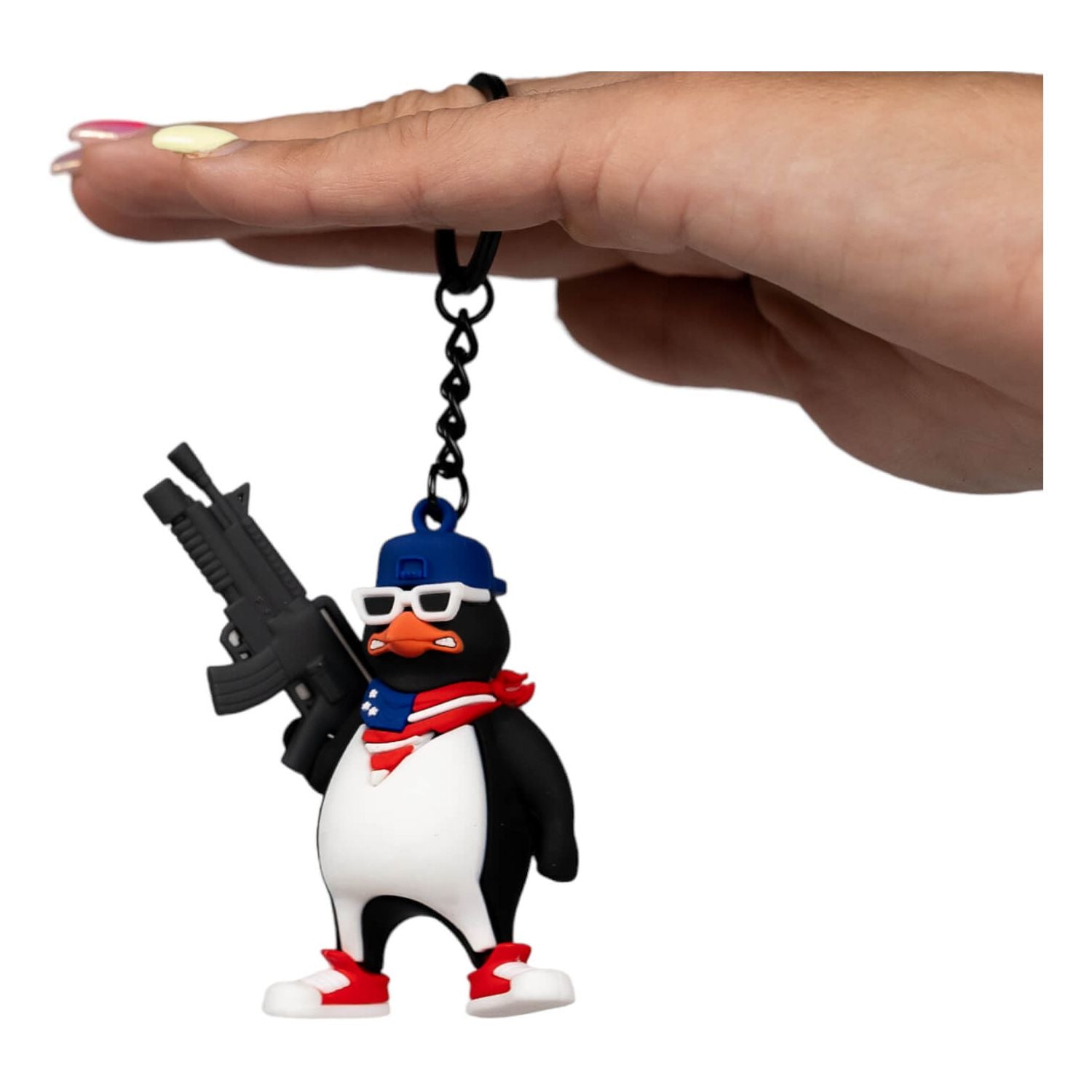 Tactical 3D PVC Keychain