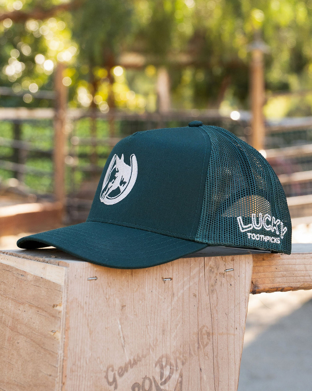 Lucky Toothpicks -  Lucky Logo Trucker Hat