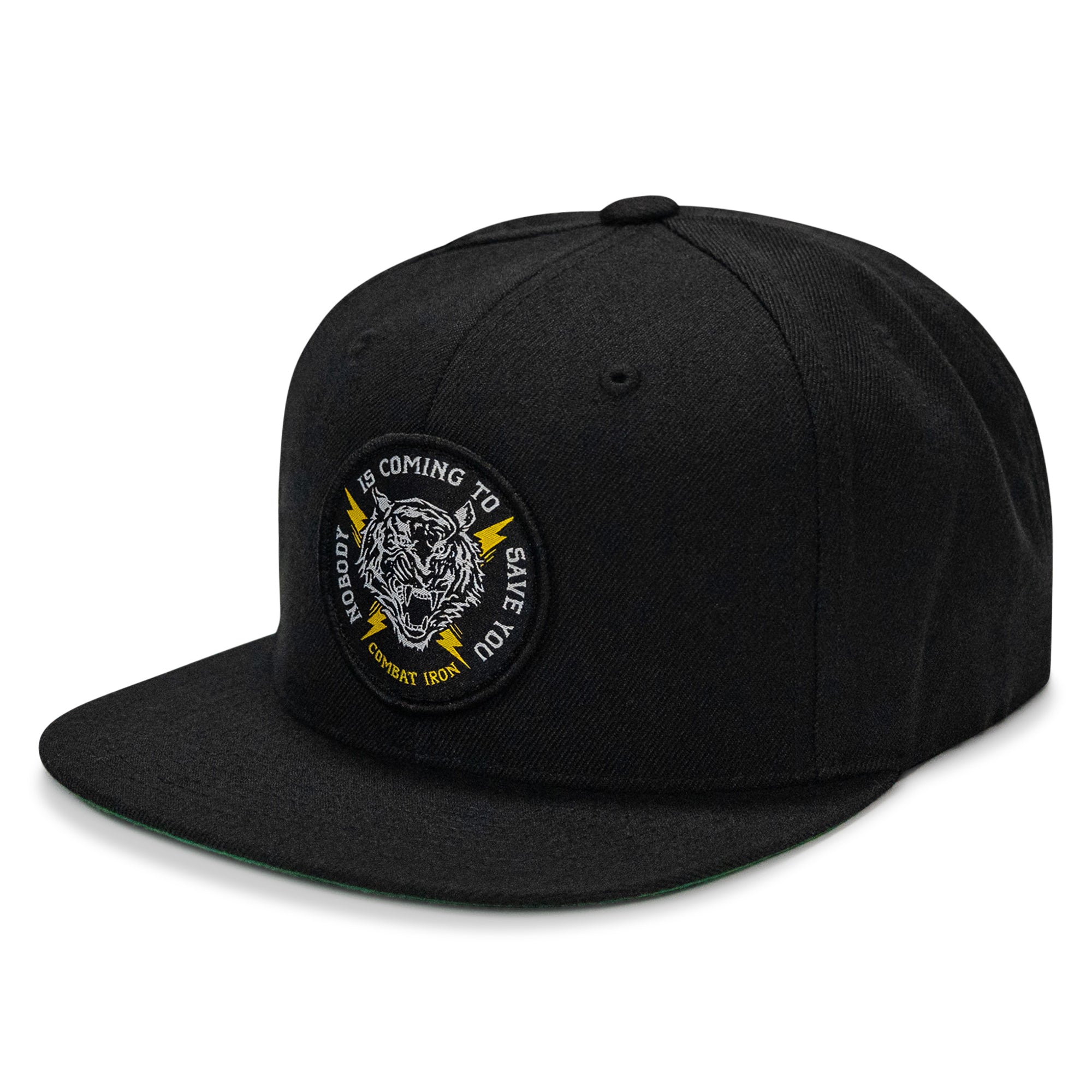 Nobody Is Coming To Save You FlatBill SnapBack Hat
