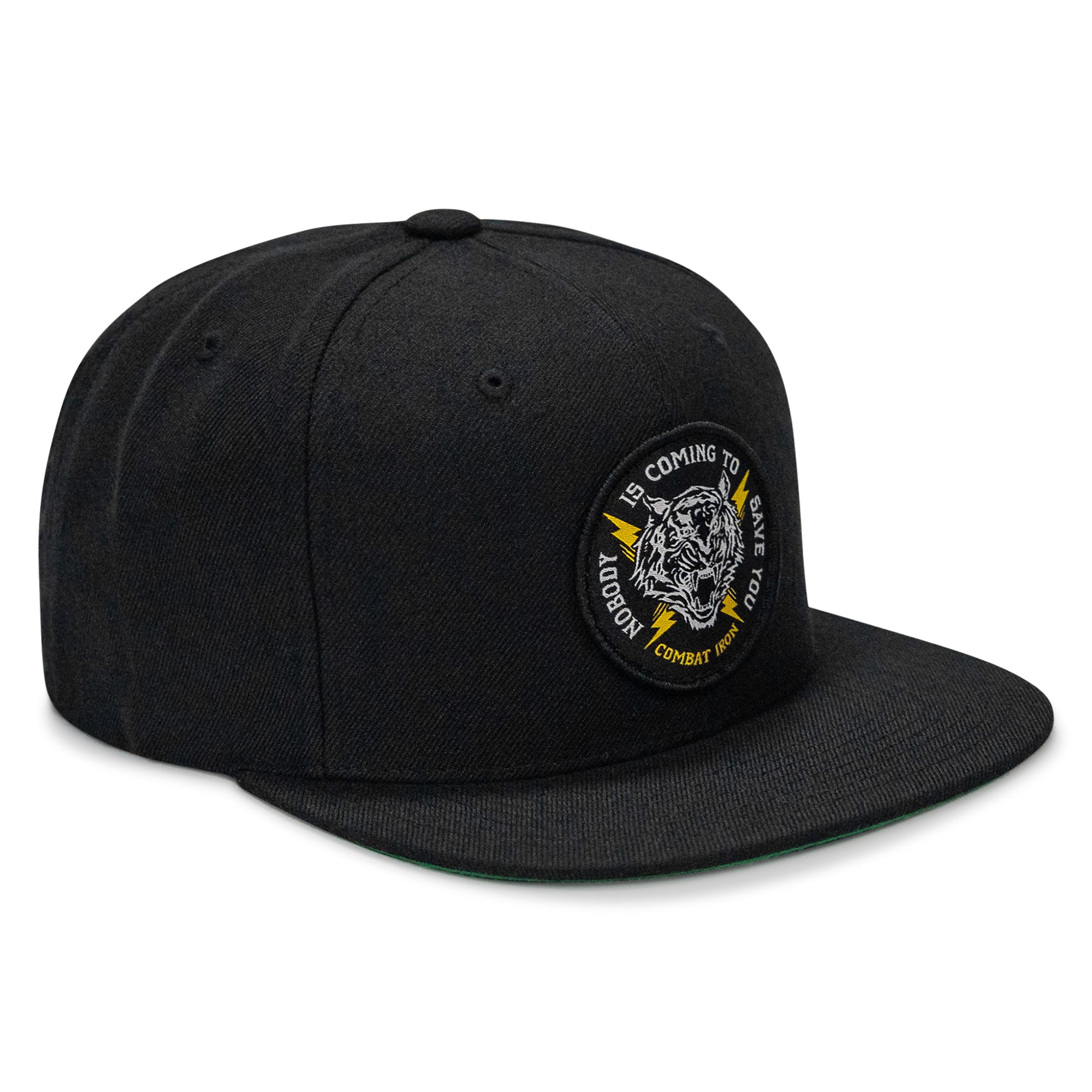 Nobody Is Coming To Save You FlatBill SnapBack Hat