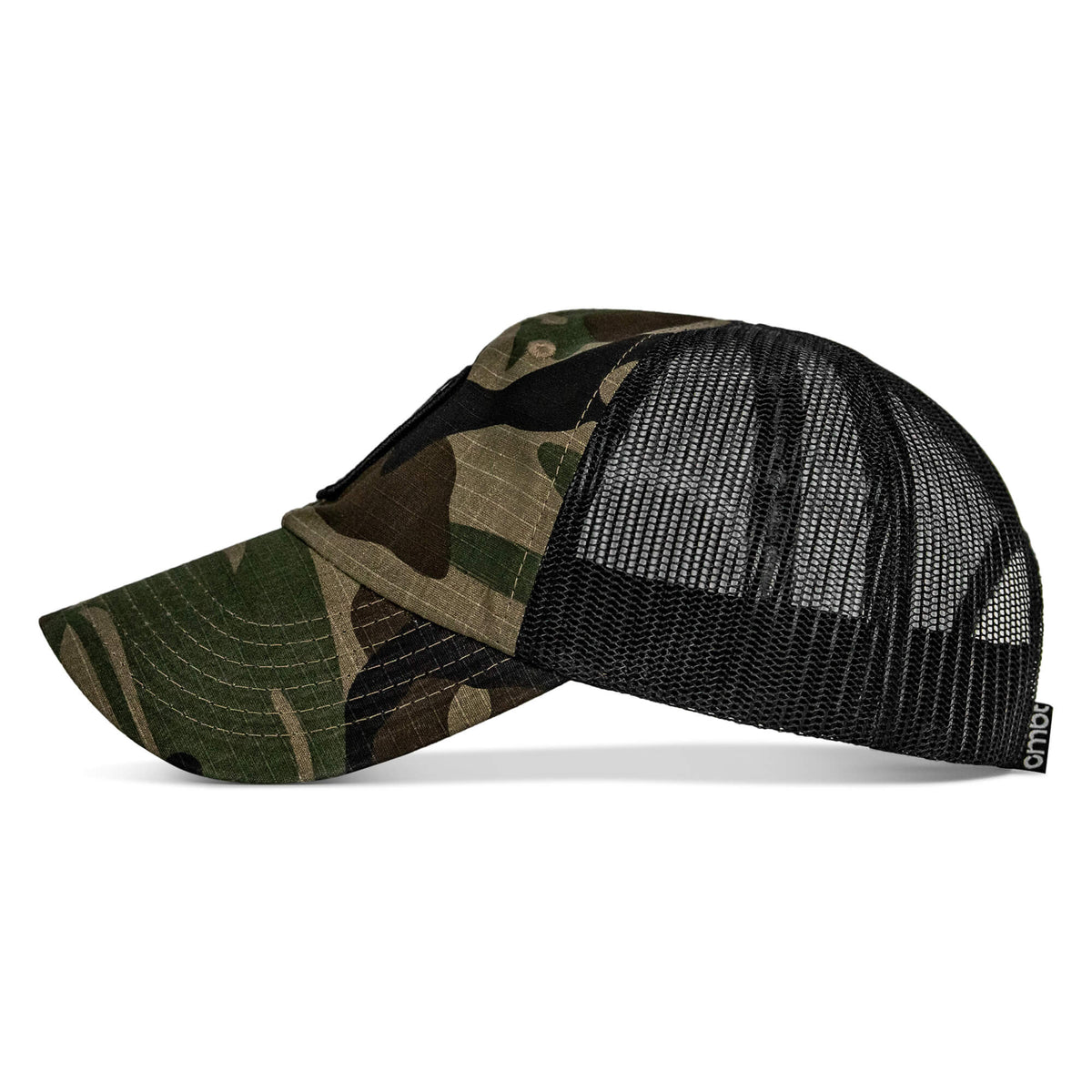Nobody Is Coming To Save You Skull Patch Ripstop Snapback