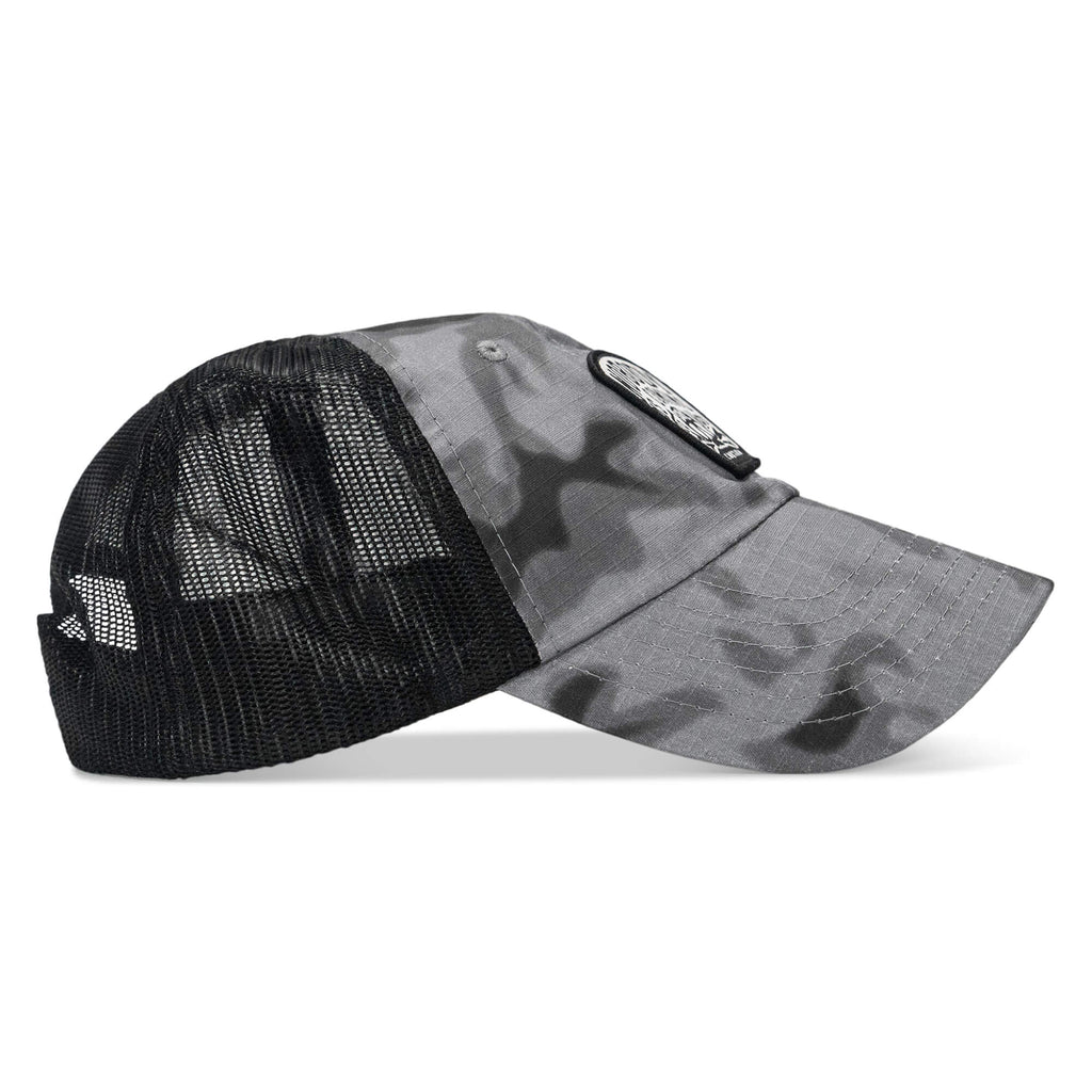 Nobody Is Coming To Save You Skull Patch Ripstop Snapback