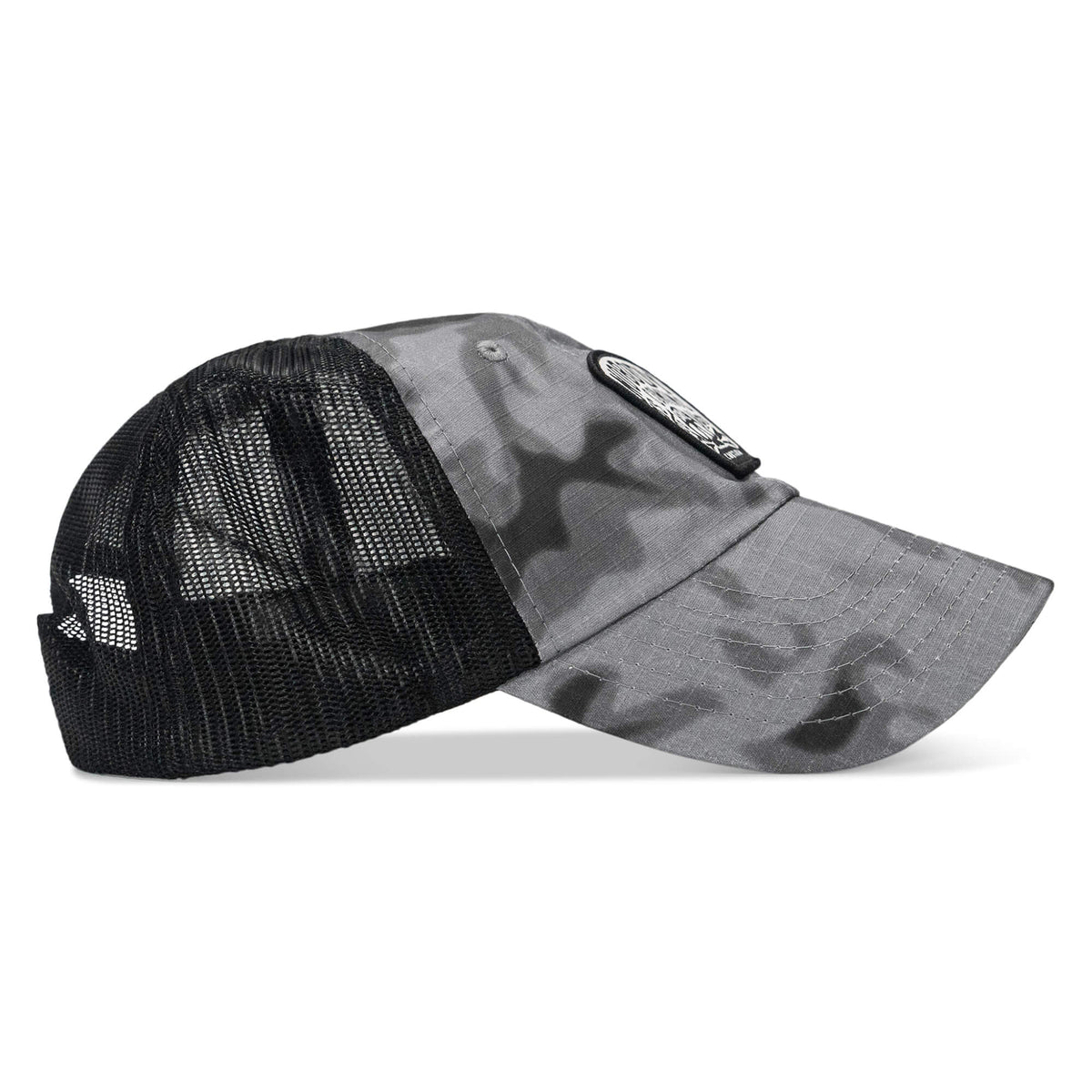 Nobody Is Coming To Save You Skull Patch Ripstop Snapback