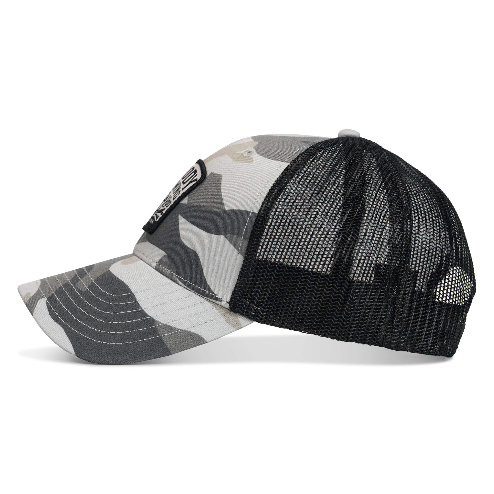 Nobody Is Coming To Save You Skull Patch Snapback Hat