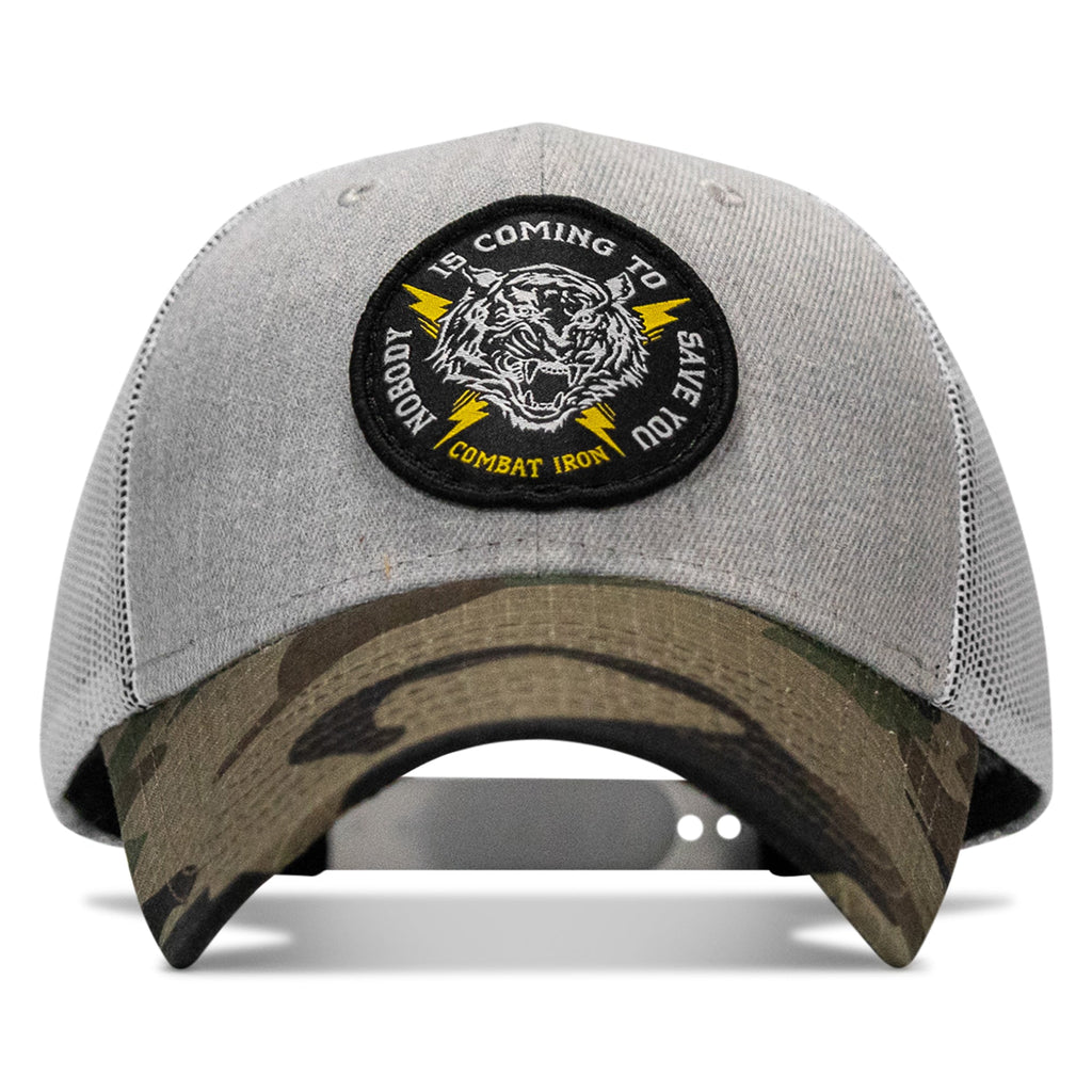 Nobody Is Coming To Save You Patch Snapback Hat