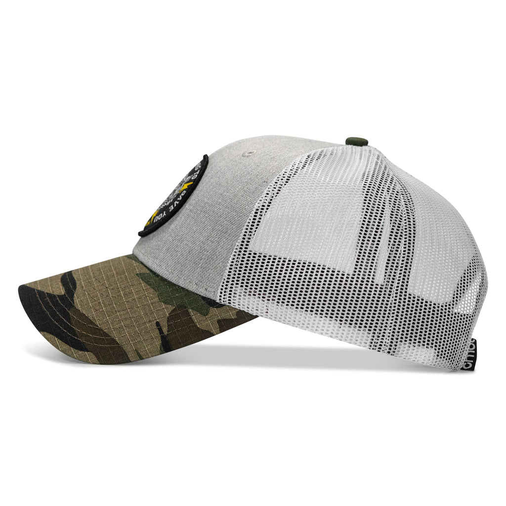 Nobody Is Coming To Save You Patch Snapback Hat