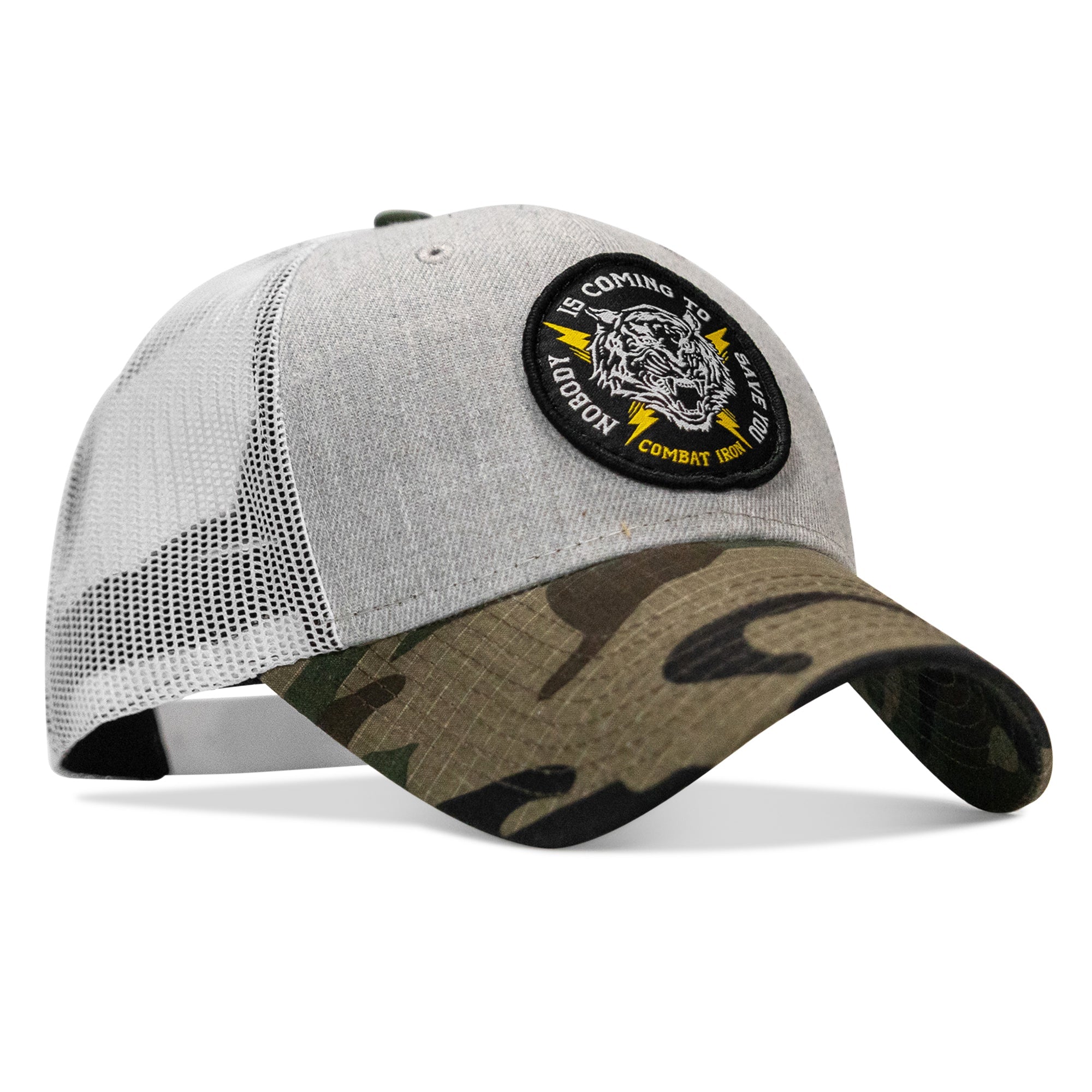 Nobody Is Coming To Save You Patch Snapback Hat