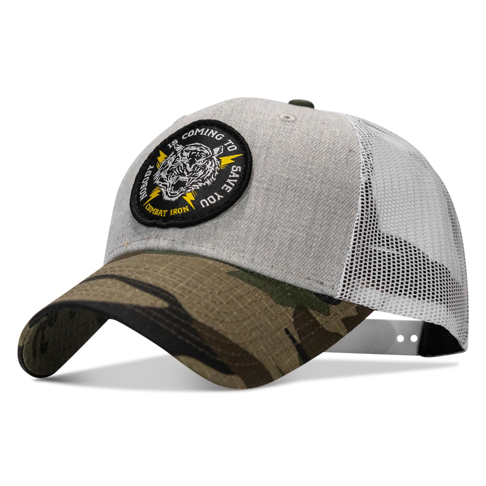 Nobody Is Coming To Save You Patch Snapback Hat