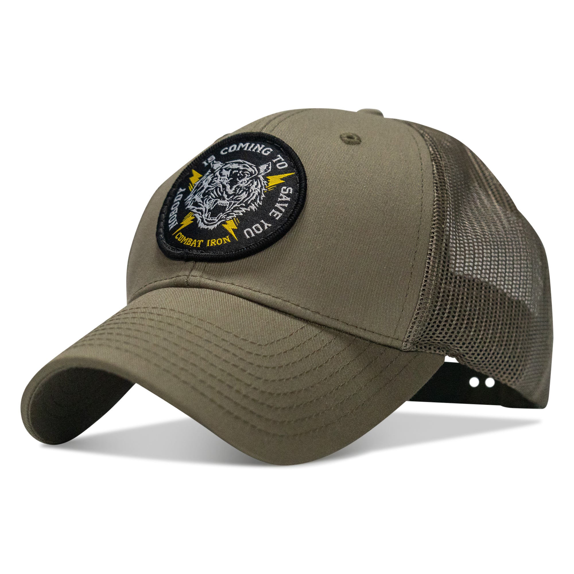 Nobody Is Coming To Save You Patch Snapback Hat