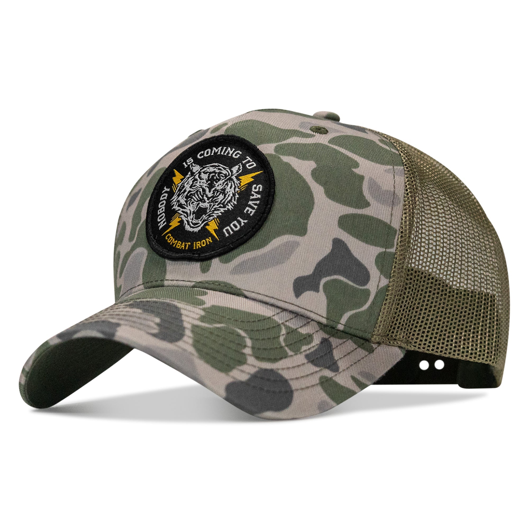 Nobody Is Coming To Save You Patch Snapback Hat