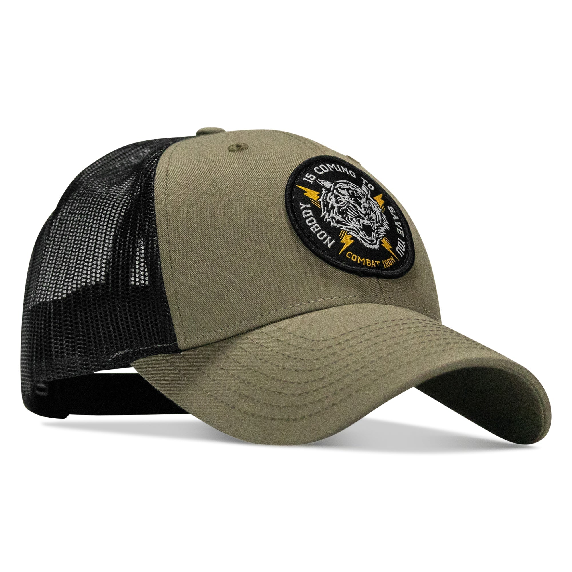 Nobody Is Coming To Save You Patch Snapback Hat