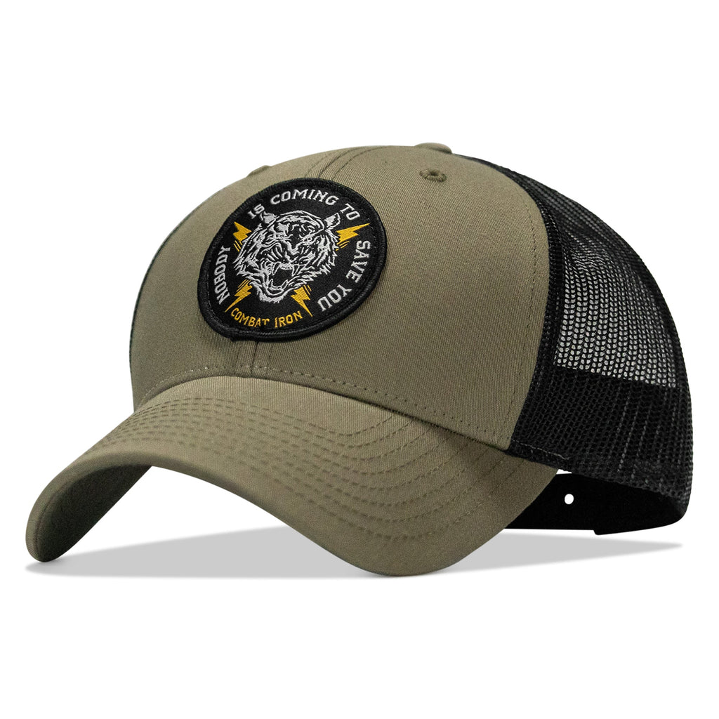 Nobody Is Coming To Save You Patch Snapback Hat